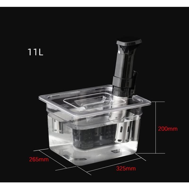 6L|11L|25Lスー容器蓋食品保存容器低温調理器 フードコンテナー