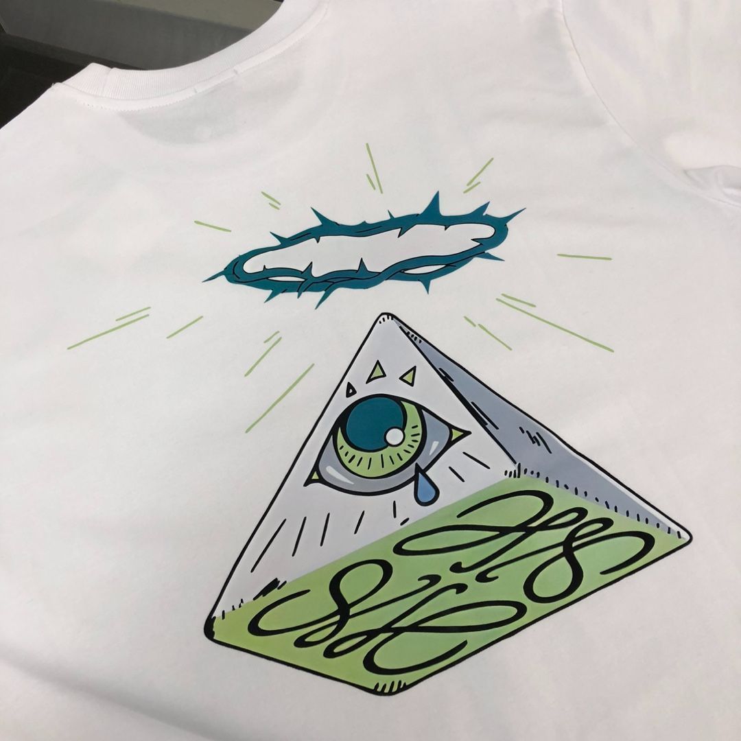 LOEWE【セール】■国内発■コスモス プリントTシャツ LOEWE(ロエベ) 25SSCRAFTED WORLD展示会限定ロゴプリントTシャツ