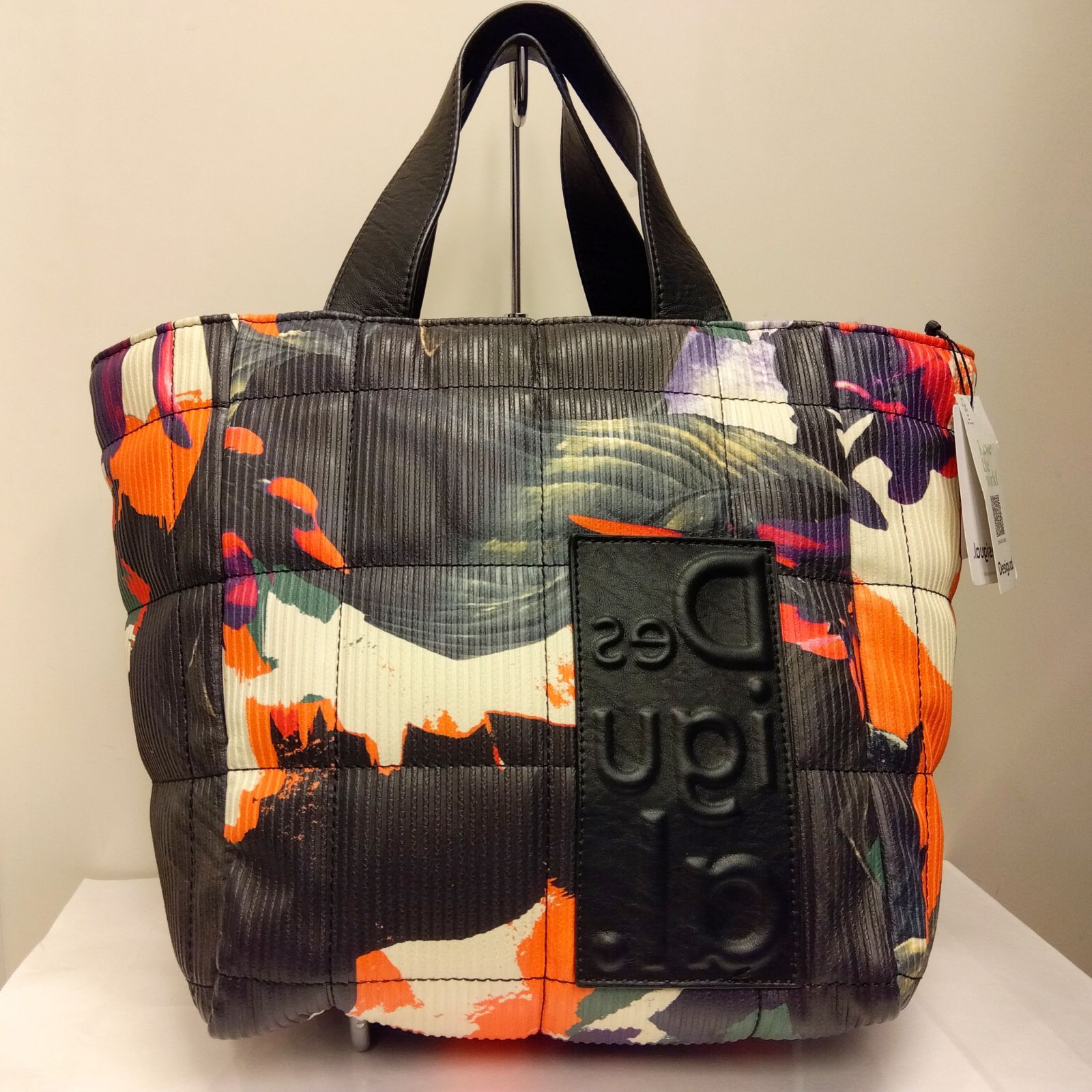 M28 デシグアル Desigual バッグ 2way 未使用品 マルチカラー 