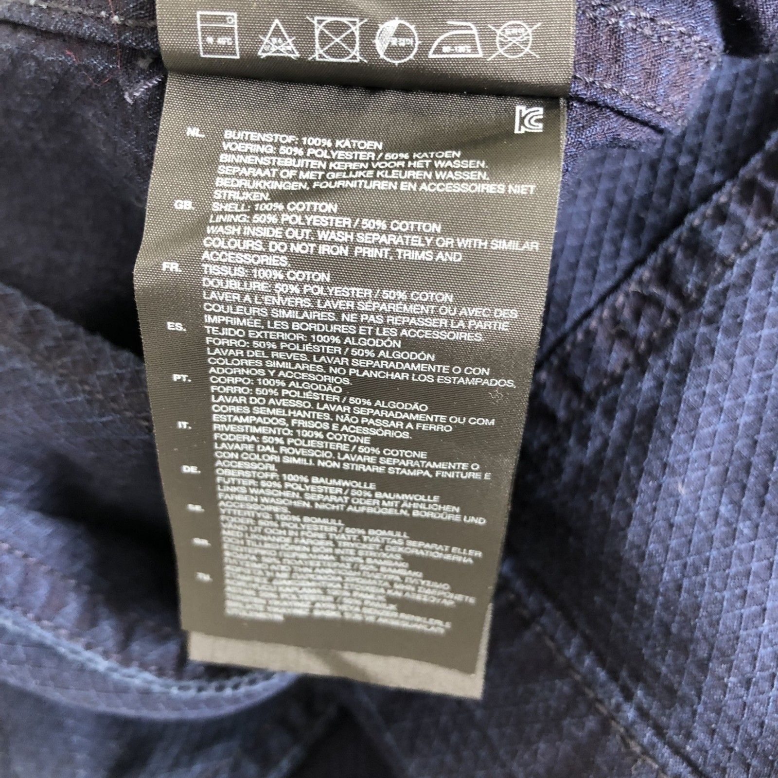 G STAR RAW】ジースターロゥ ネイビー 紺色 XS ジャケット アウター