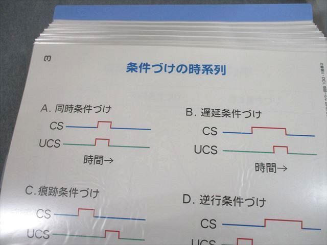 UF10-058 川島書店 心理学OHP カラー図版100【学習・記憶・思考/知覚
