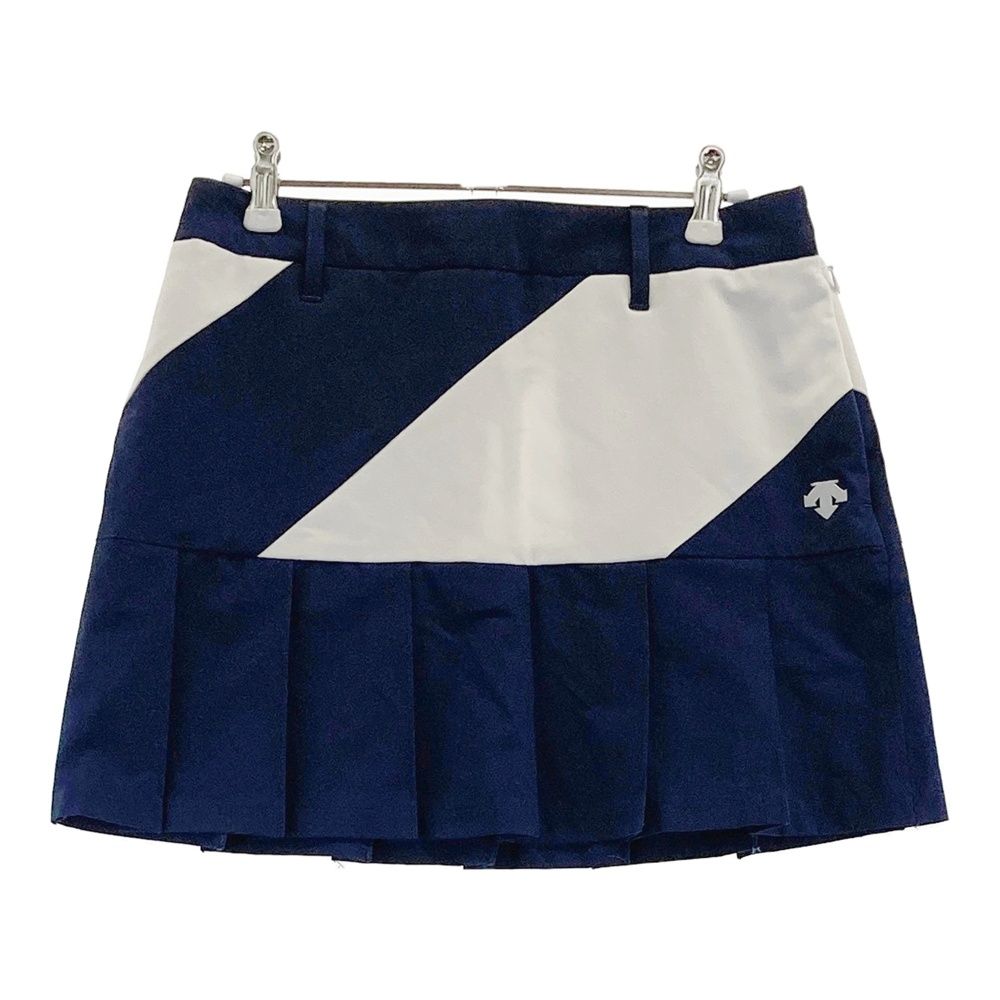 サイズ：M DESCENTE GOLF デサントゴルフ プリーツ切替 ストレッチ