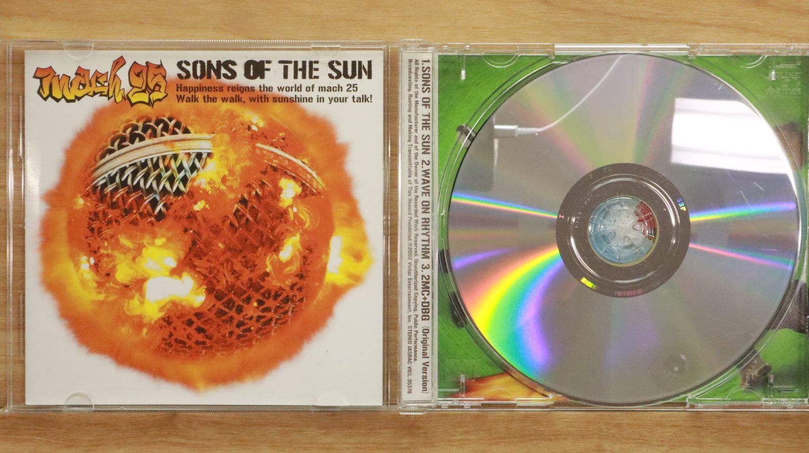 国内盤CD☆麻波25/mach25□ SONS OF THE SUN 【VICL35378