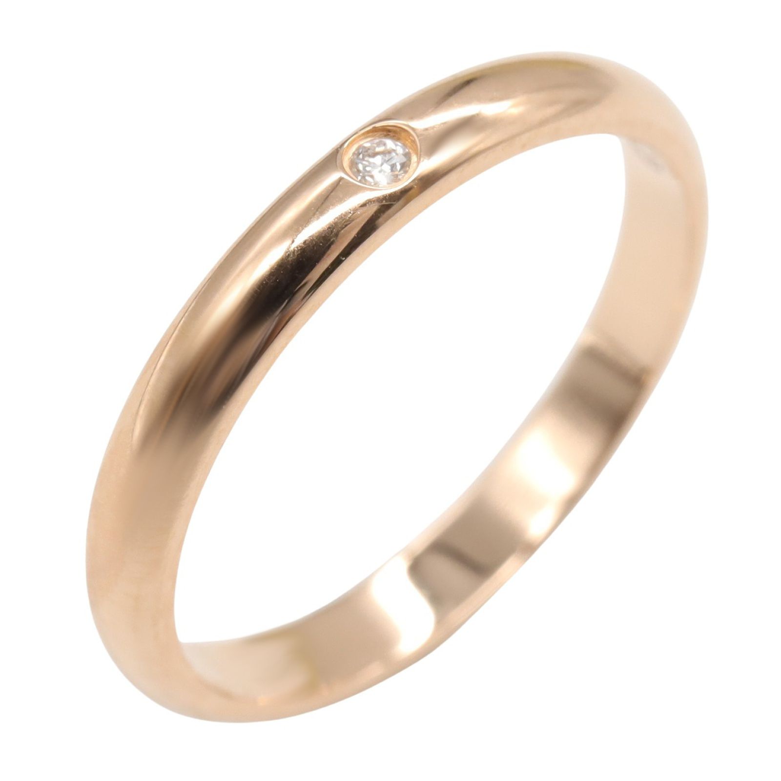 カルティエ CARTIER リング・指輪 1895 ウェディングリング 1PD K18PG  
