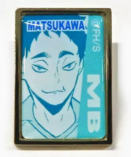 中古】バッジ・ピンズ 松川一静 5周年記念 受注ピンズ 青葉城西高校 
