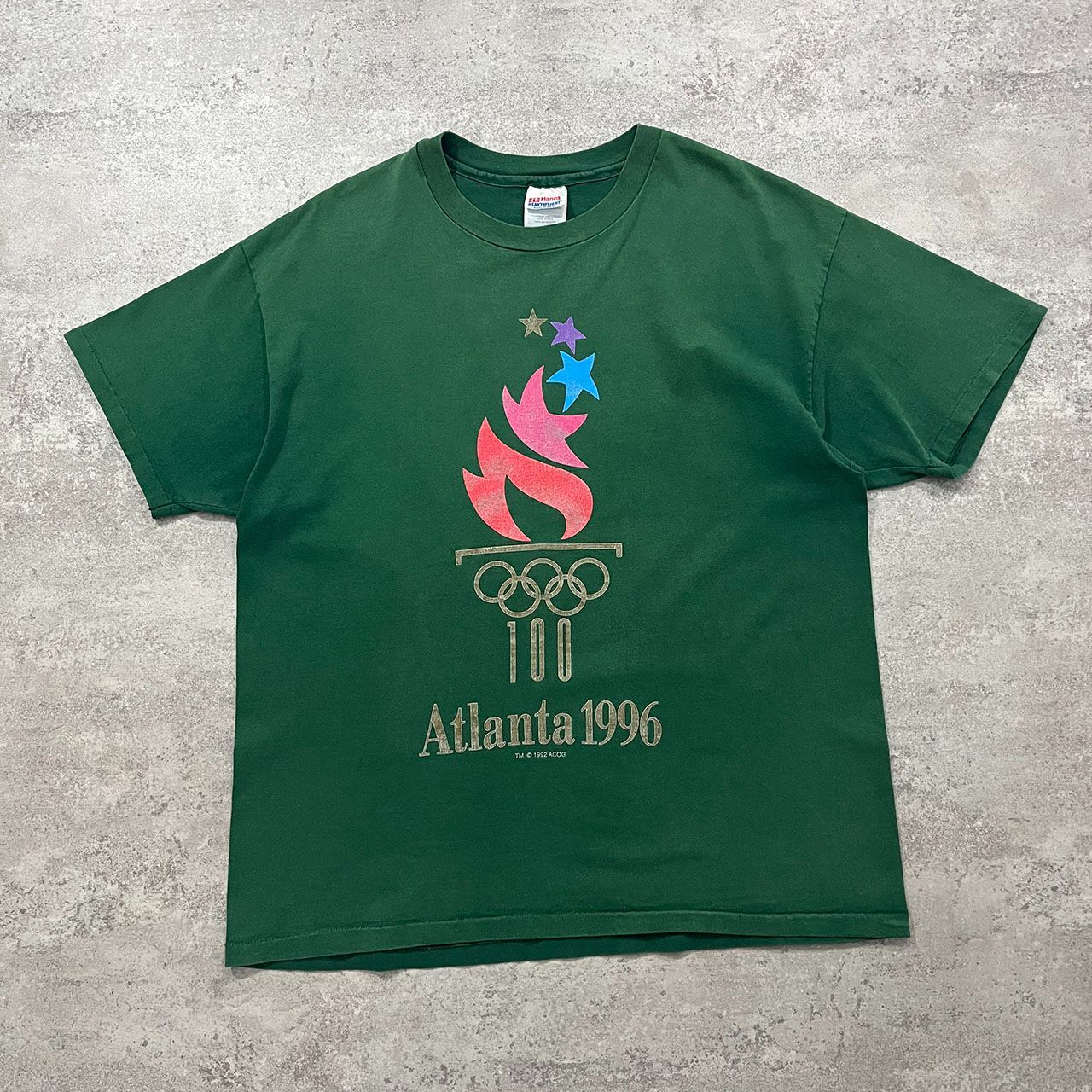 90s アトランタ オリンピック 1996 ヘインズ アメリカ製 T シャツ 