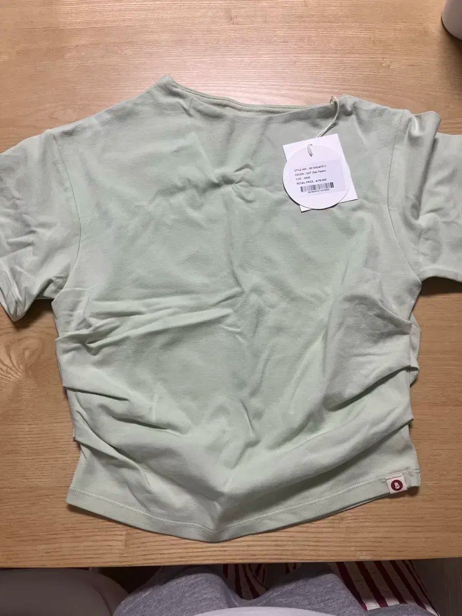 BUDHI MUDRA ハイネック シャーリング 半袖 Tシャツ