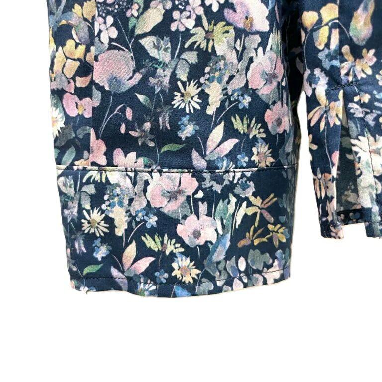パークス Parkes ブラウス 長袖 シャツ リバティ LIBERTY Mサイズ 日本 