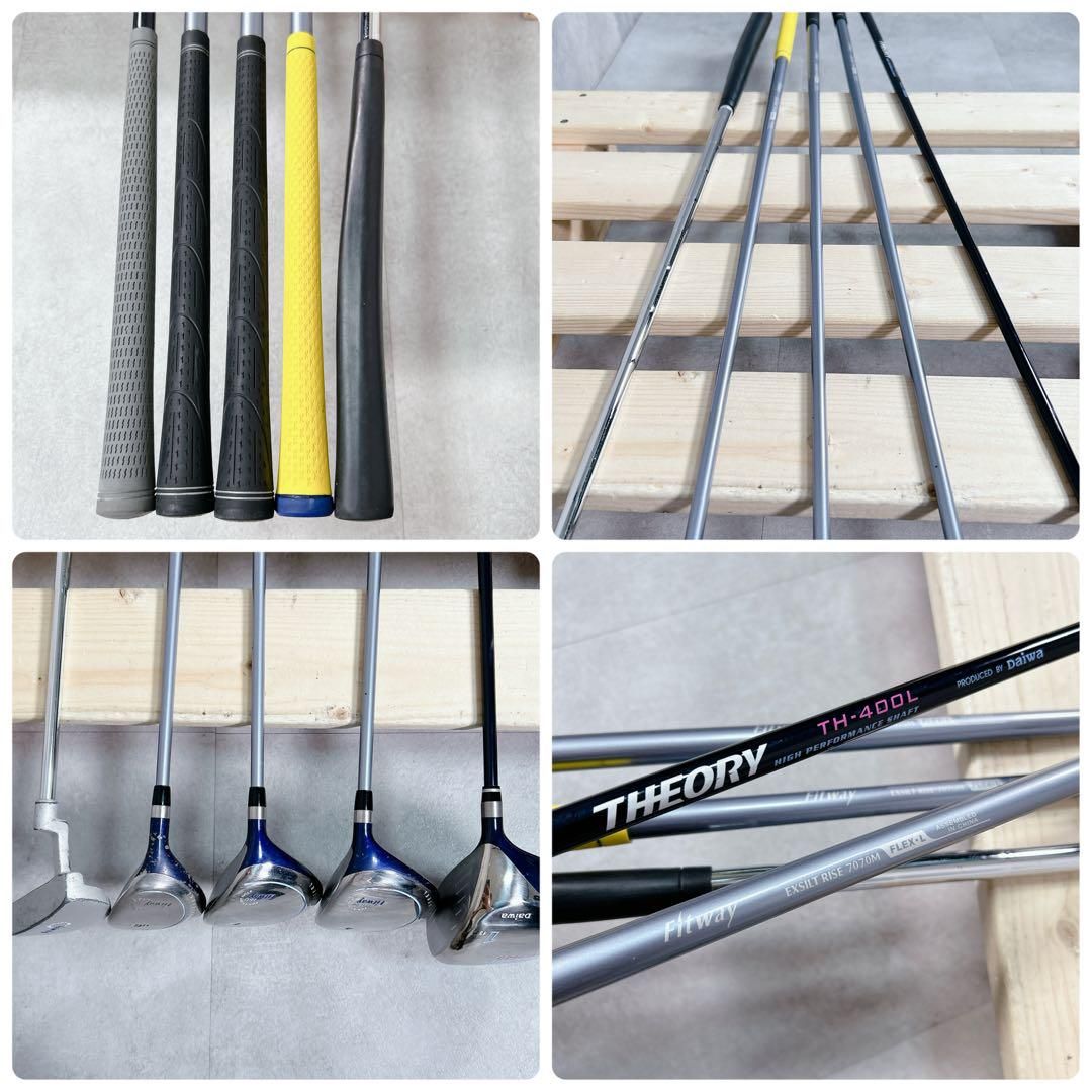 X474 PUMA 他 レディース ゴルフ クラブ セット 11点 白 おまけ