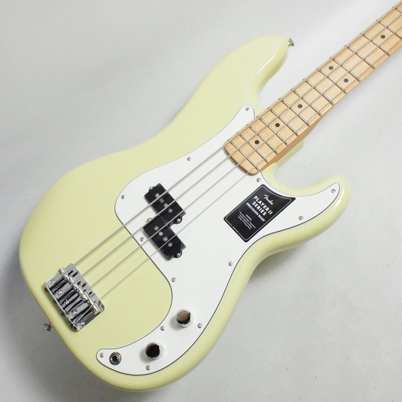 Fender Player II Precision Bass, Maple Fingerboard, Hialeah Yellow〈フェンダーMEXプレシジョンベース〉