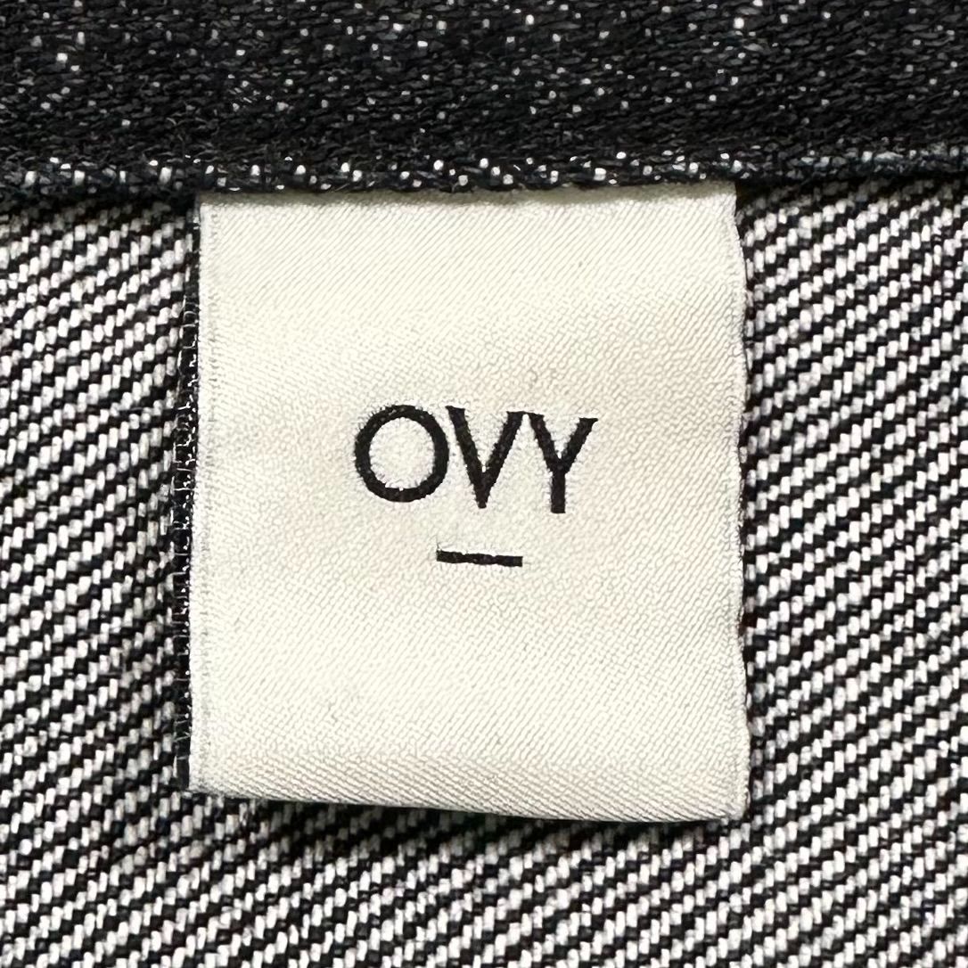極美品 OVY Japan Black Washed 2nd Denim Jacket L オヴィー 極美品 OVY Japan Black Washed 2nd Denim Jacket L オヴィー