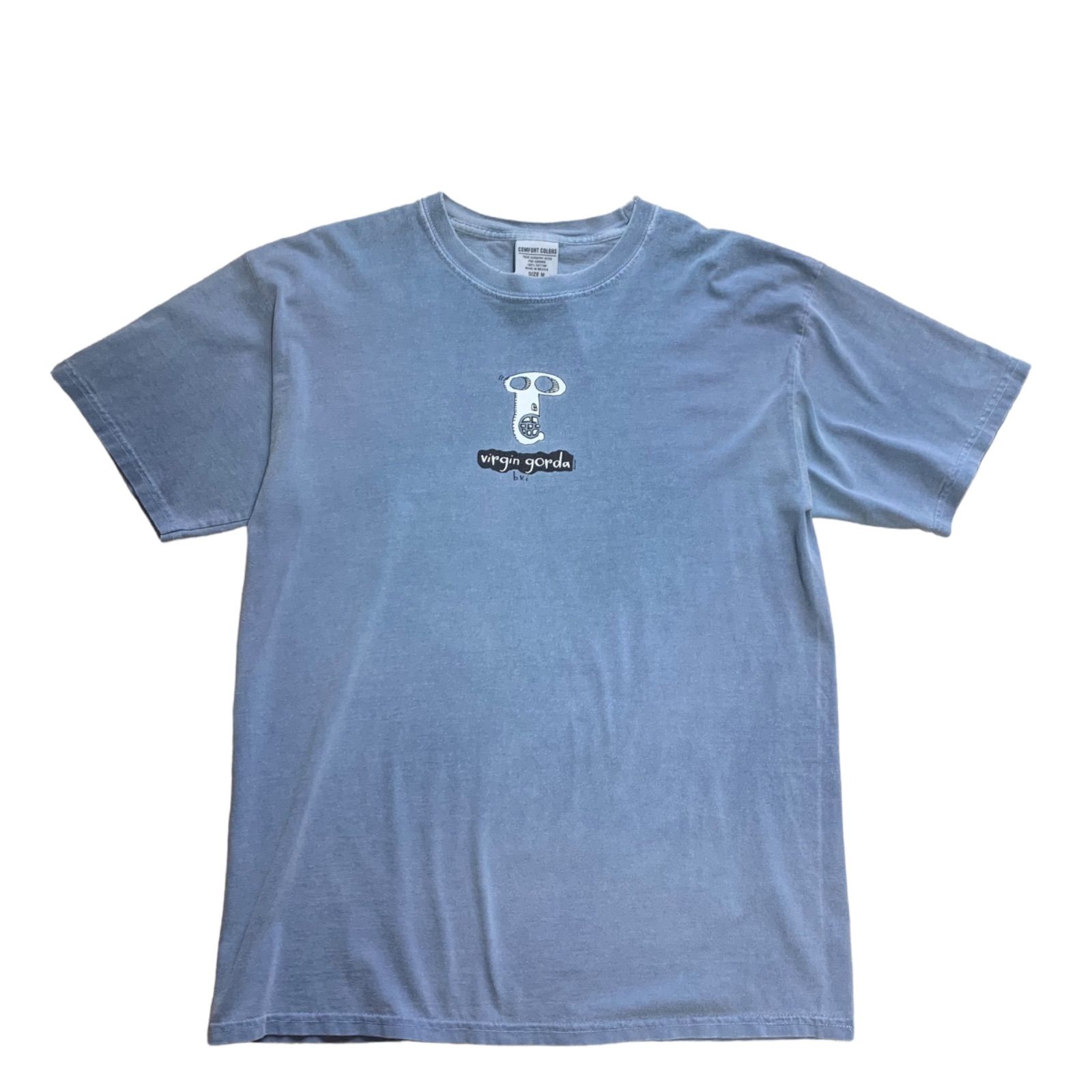 00's Virgin Gorda Skull Print T-Shirts 【Ｍ】 骸骨 髑髏 スカル ファニー プリントTシャツ