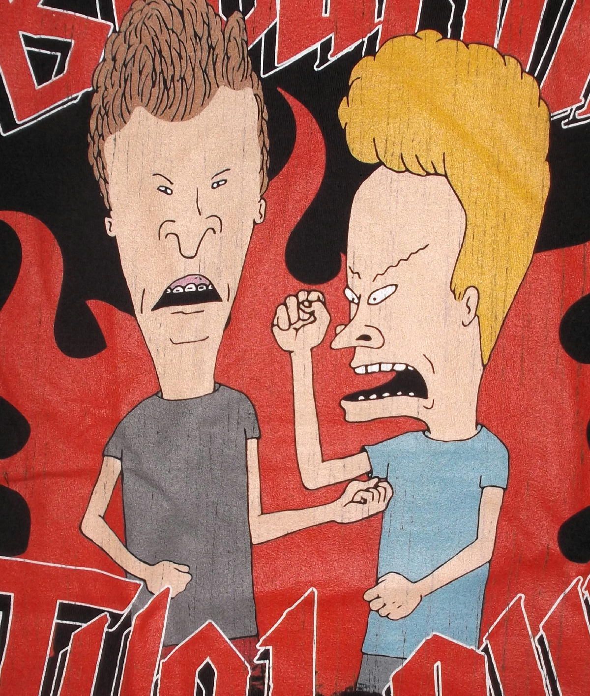 ビーバス アンド バットヘッド Tシャツ BEAVIS and BUTT-HEAD BREAKIN THE LAW 正規品 - メルカリ