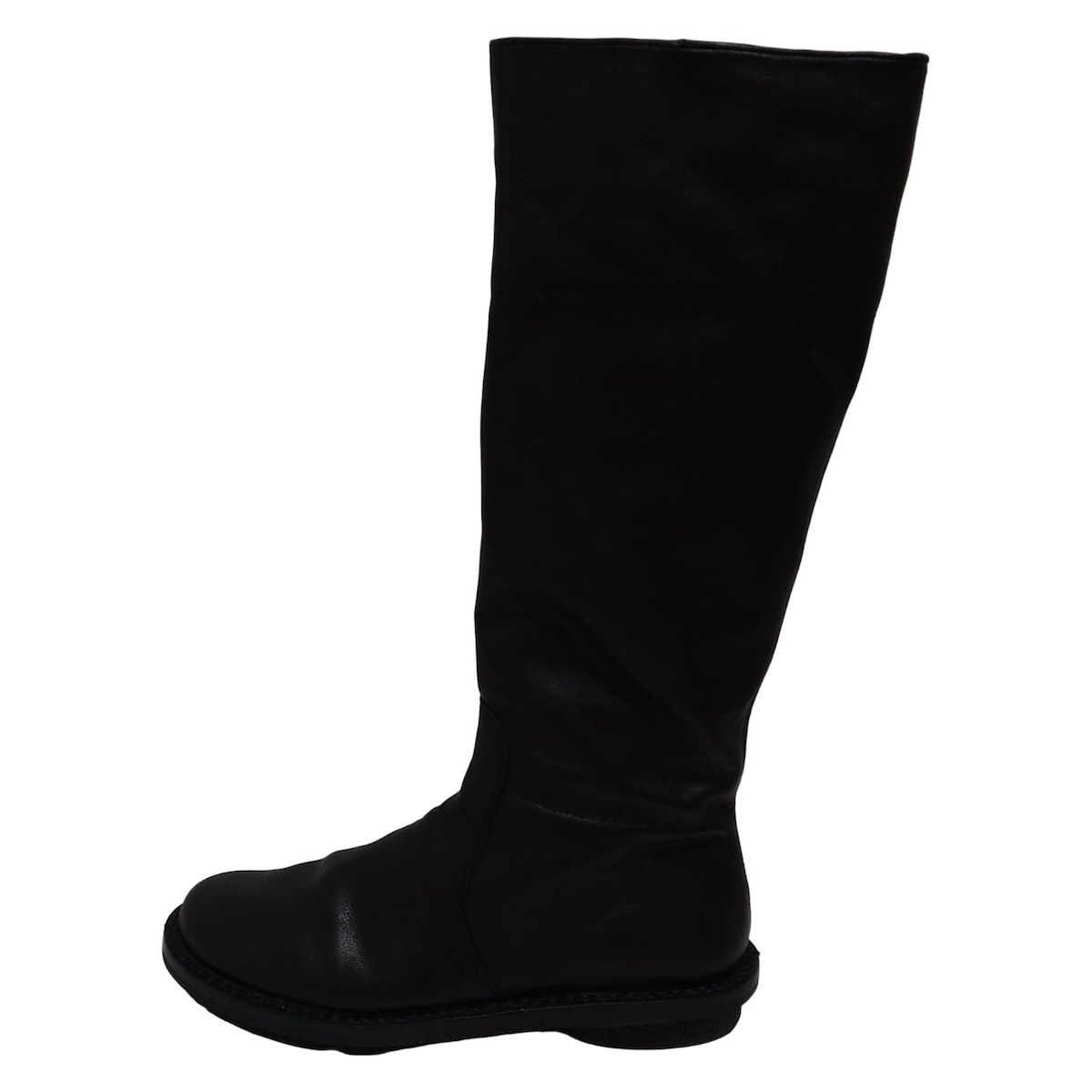 trippen トリッペン ロングブーツ 39 レディース - 黒 レザー