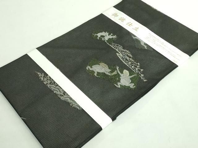 鳥獣戯画 金銀糸