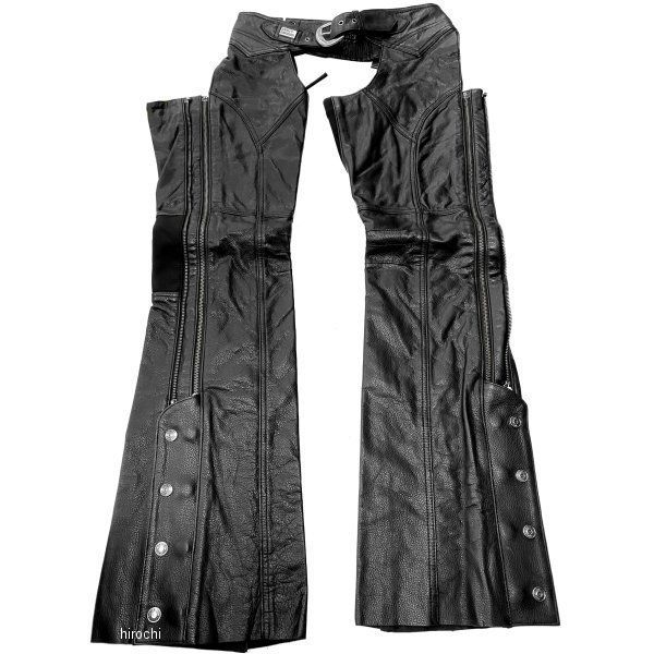 KADOYA【美品】黒 レザー チャップス ジッパー付き KADOYA ブラック