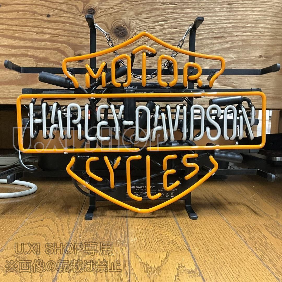 新品 ハーレーダビッドソン HARLEY-DAVIDSON ネオンサイン 室内装飾 プレゼント ネオン管 ノベルティ - メルカリ