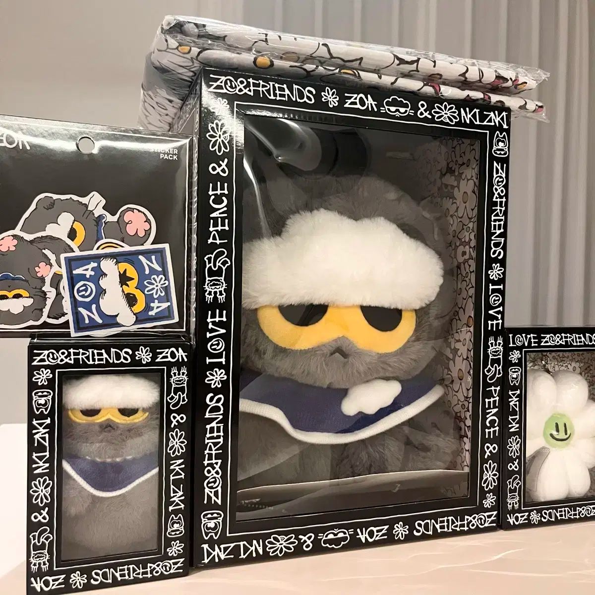 専用 zoaキーリング ステッカー