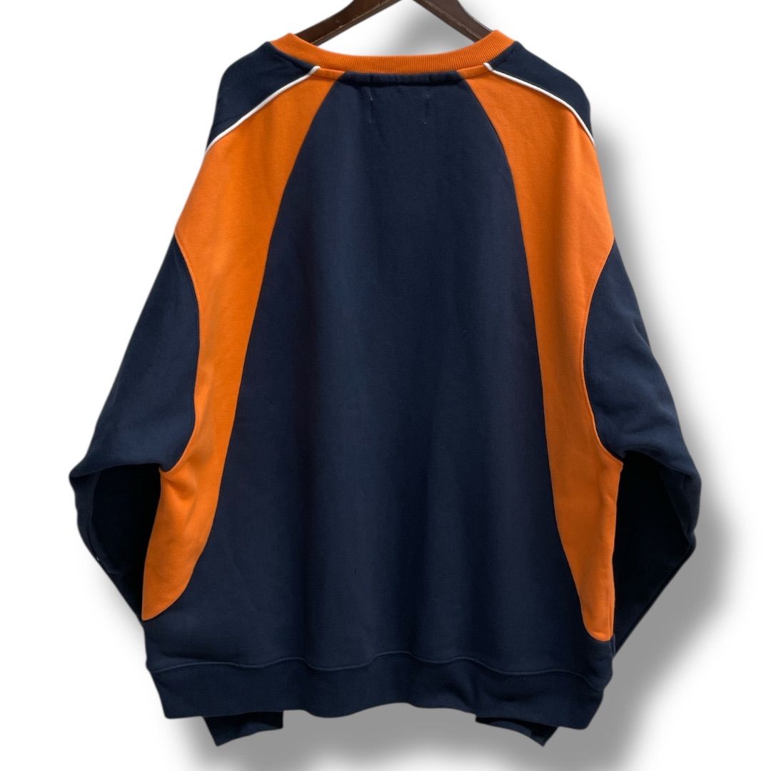 BLUEFRONCE★薄手スウェット★オレンジリボン目隠し★定価15000円の品 ◇オンラインストア限定◇USAコットンジャージー ビッグGFロゴ T