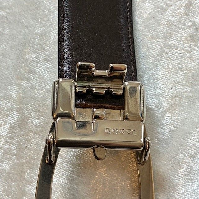 GUCCI グッチ　GGロゴ ベルトバックルのみ グッチ GUCCI 476342 AP0WT ベルト レディース レザー パール