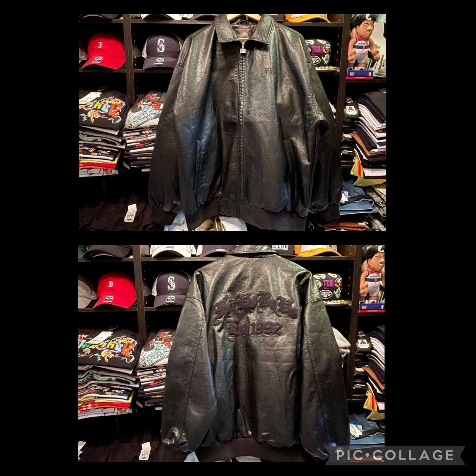 FUBU フブ BOMBER JACKET/ボンバージャケット【FAM-42302】XLサイズ 