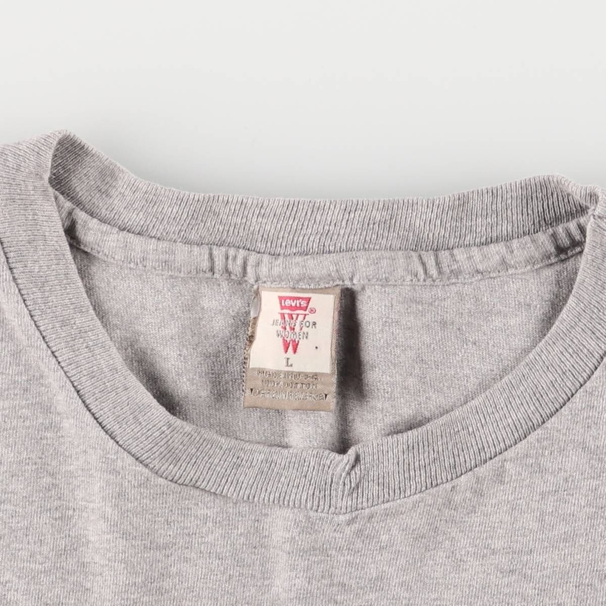 古着 リーバイス Levi's JEANS FOR WOMEN 半袖 プリントTシャツ
