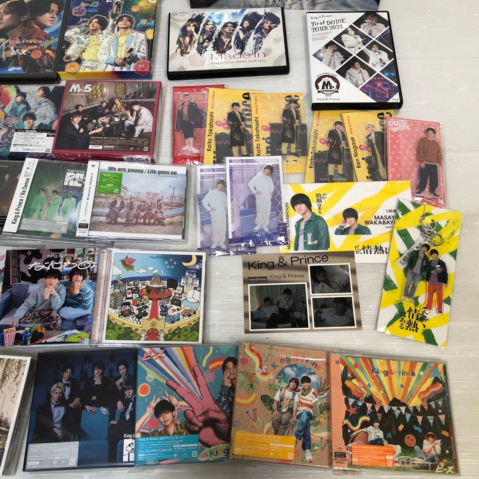 King & Prince キンプリ DVD/Blu-ray/CD アクスタ 他 まとめ