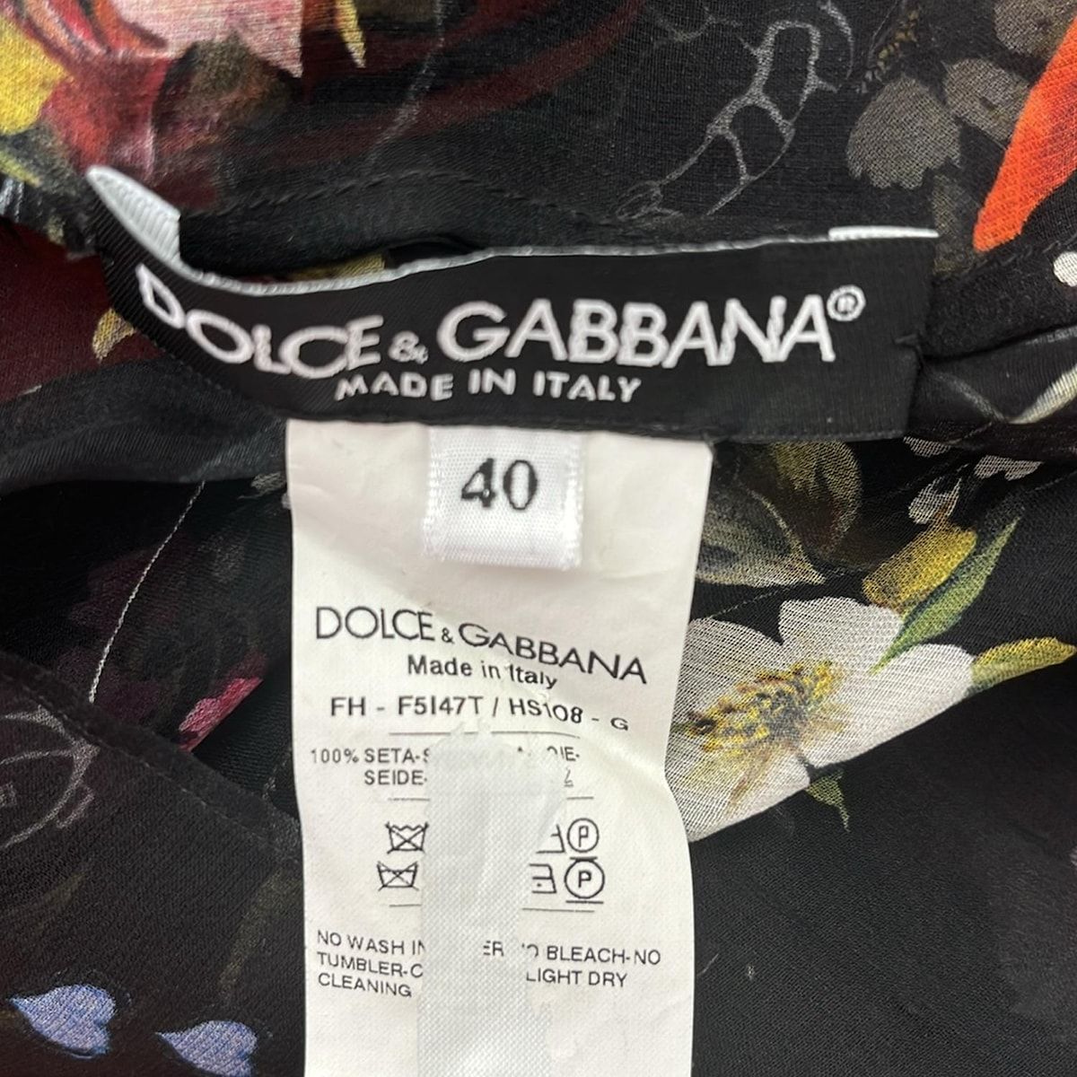 DOLCE&GABBANA(ドルチェアンドガッバーナ) 長袖シャツブラウス