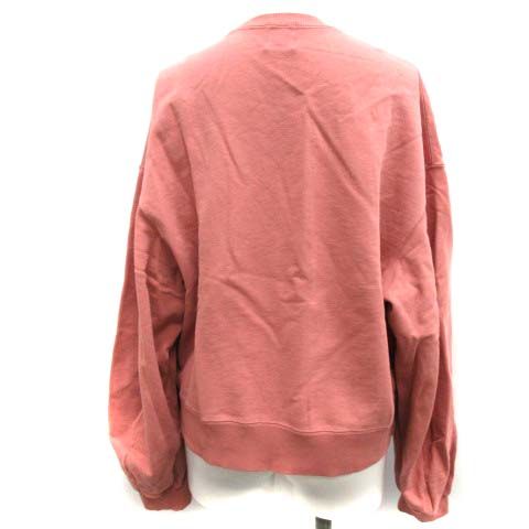 スピック-スパン Spick-Span F トレーナー ボリュームスリーブスウェット 長袖 ピンク EK