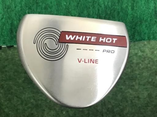 オデッセイ WHITE HOT PRO V-LINE 2.0 34インチ パター PT スチール フレックスその他 メンズ 男性用 右利き 右用 Cランク ゴルフクラブ