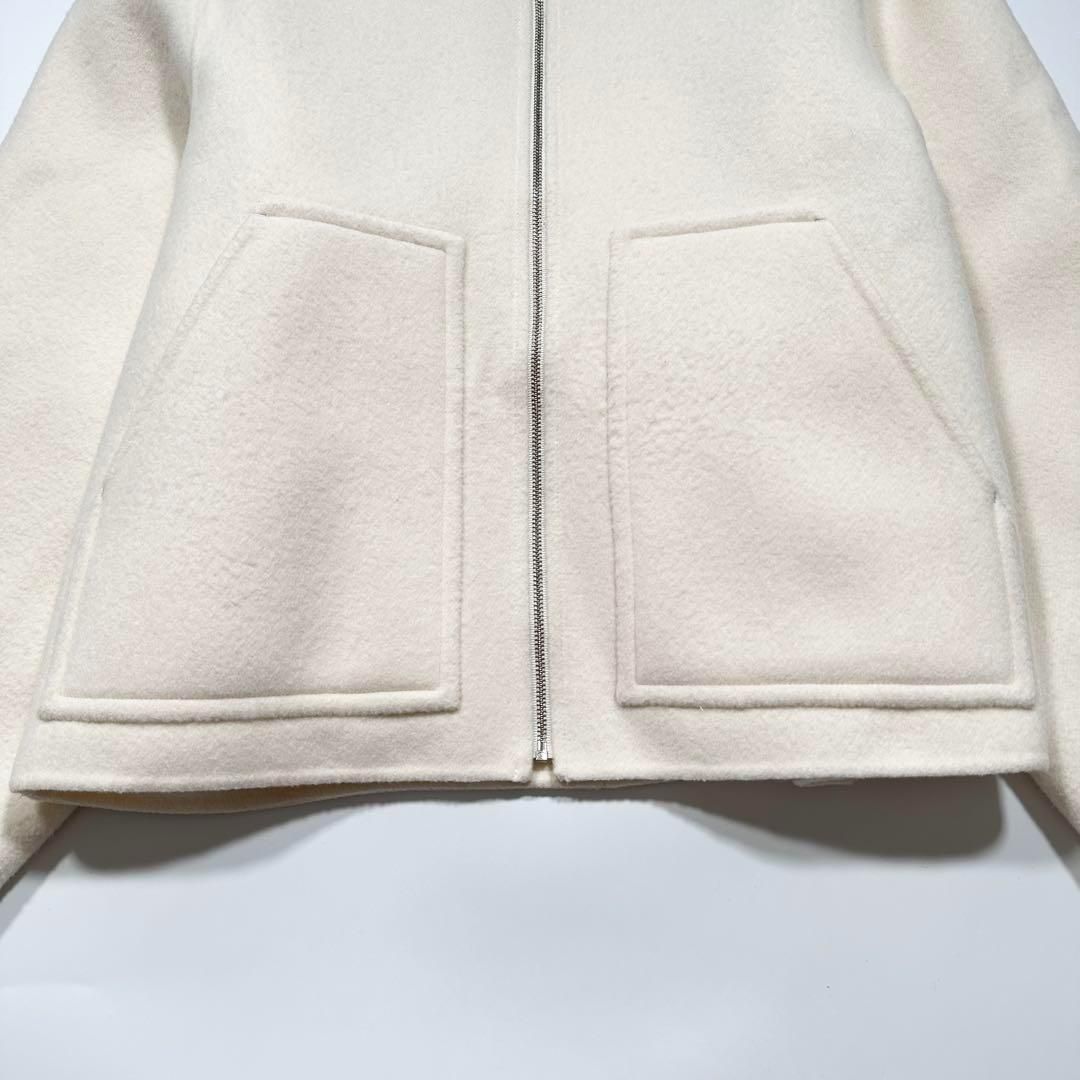 LOHEN ローヘン バックフォルムリバージップブルゾンコート ウール