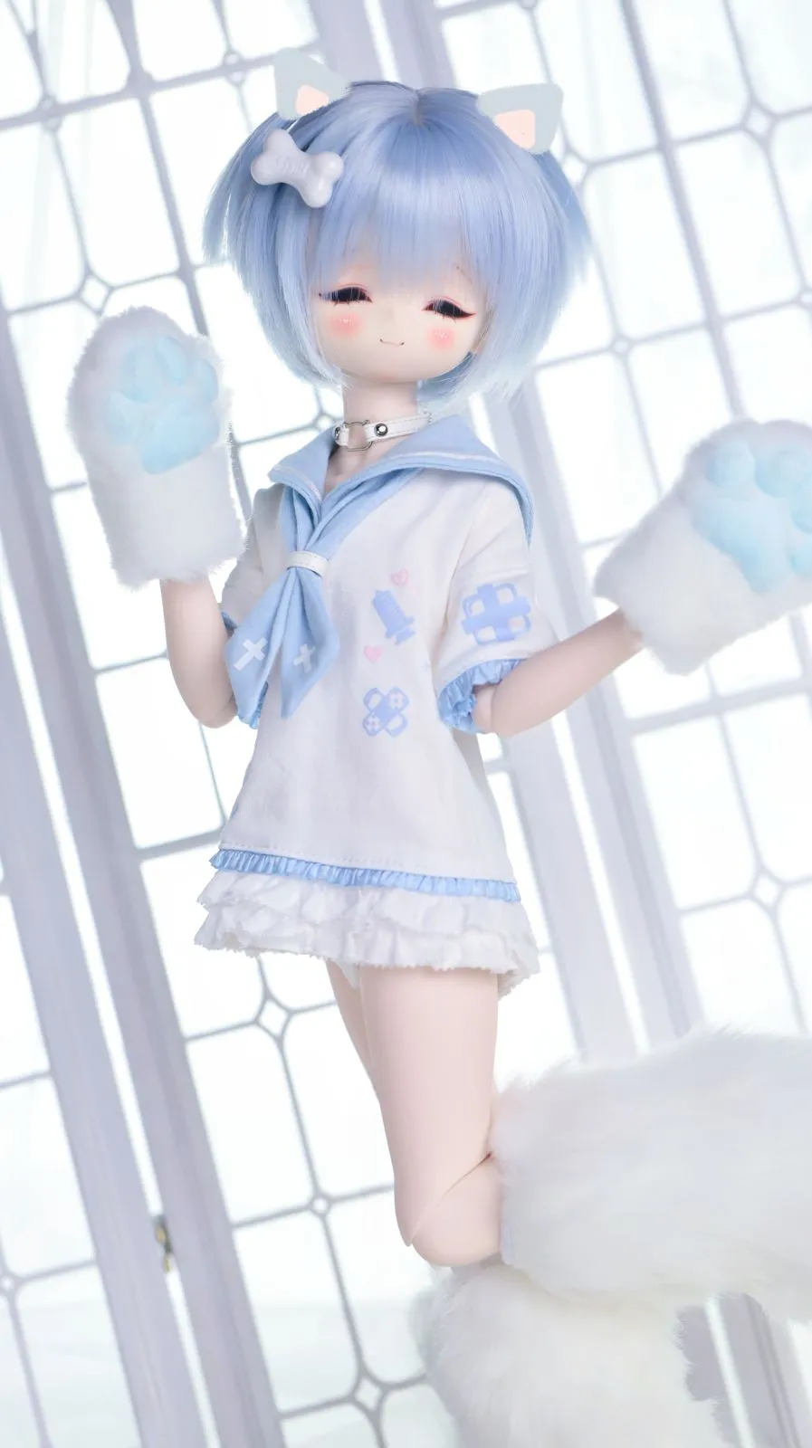 新品未開封 ディーラー様製 1/4ドール服 MDD KUMAKO 遅かれ DBC