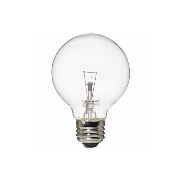 (まとめ)YAZAWA ボール電球40W形クリア GC100V38W70