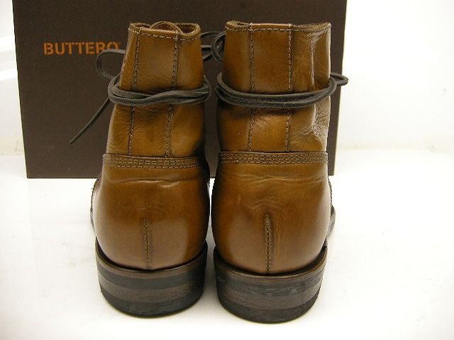 サイズ43-44 (27.5-28.5cm相当)□新品□ブッテロ BUTTERO ブーツ