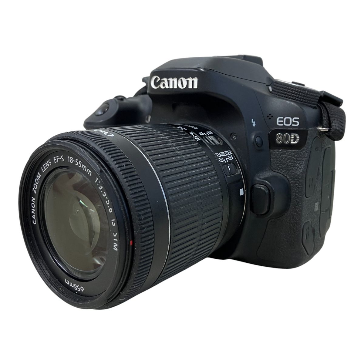 Canon EOS 80D 18-55mm F3.5-5.6 キヤノン デジタル 一眼レフ カメラ レンズセット T10000853