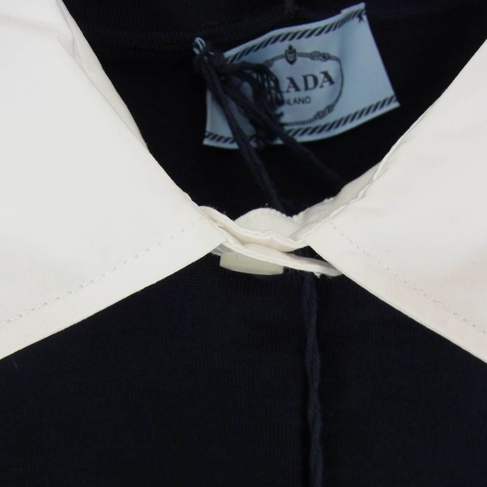 PRADA プラダ DNA00T S000 145T 襟付き ウール ニット 長袖