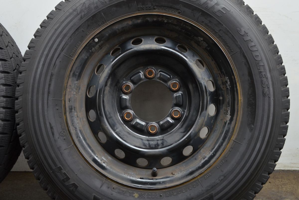 純正ホイール ハイエース タイヤホイール 195/80R15 4本セット