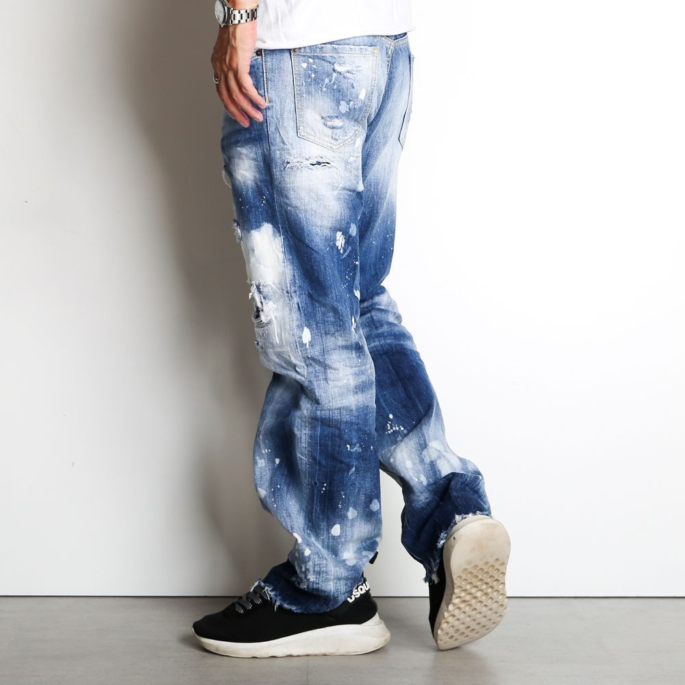 DSQUARED2 ディースクエアード ROADIE JEAN ワイドデニム 【公式通販】