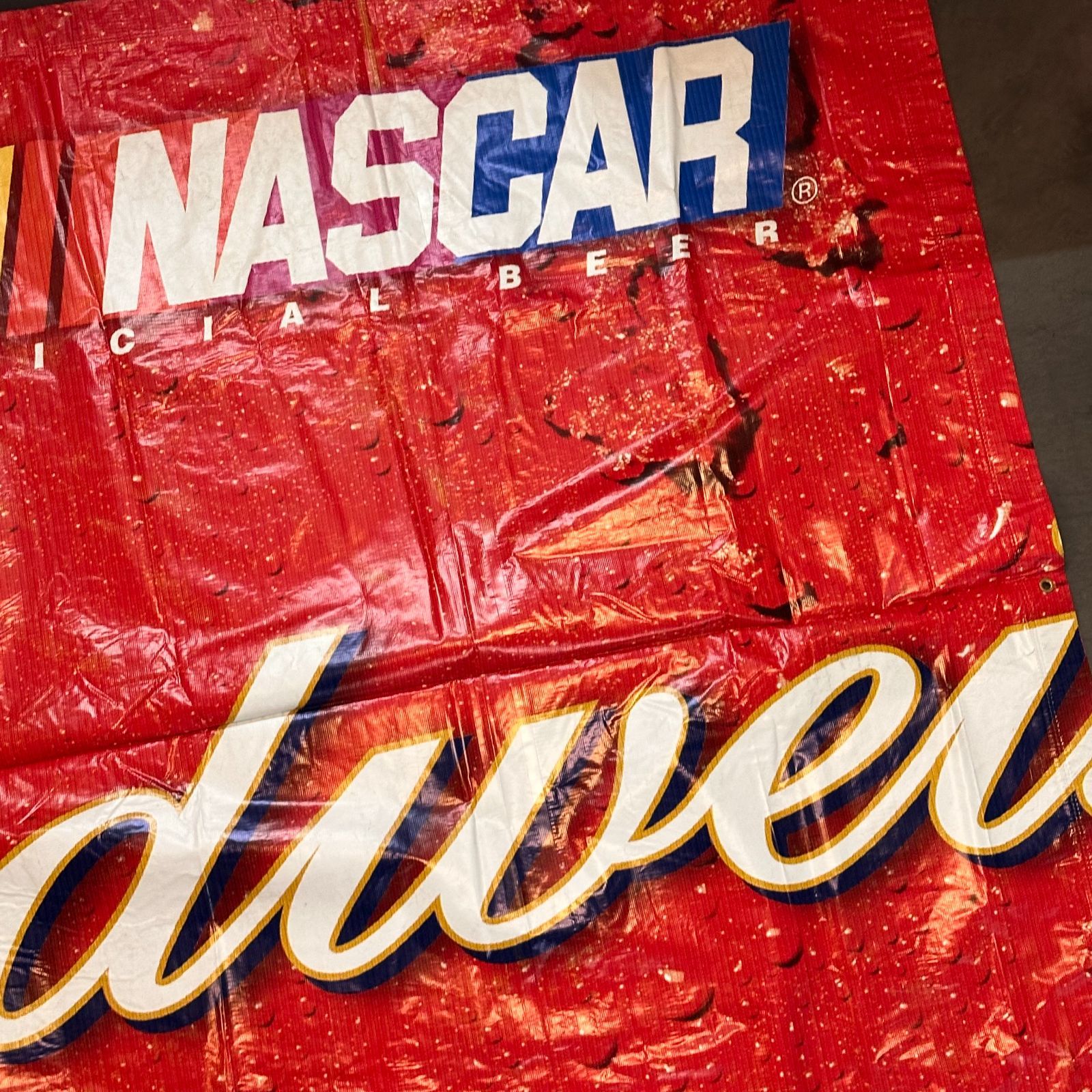 NASCAR×Budweiser大型バナー
