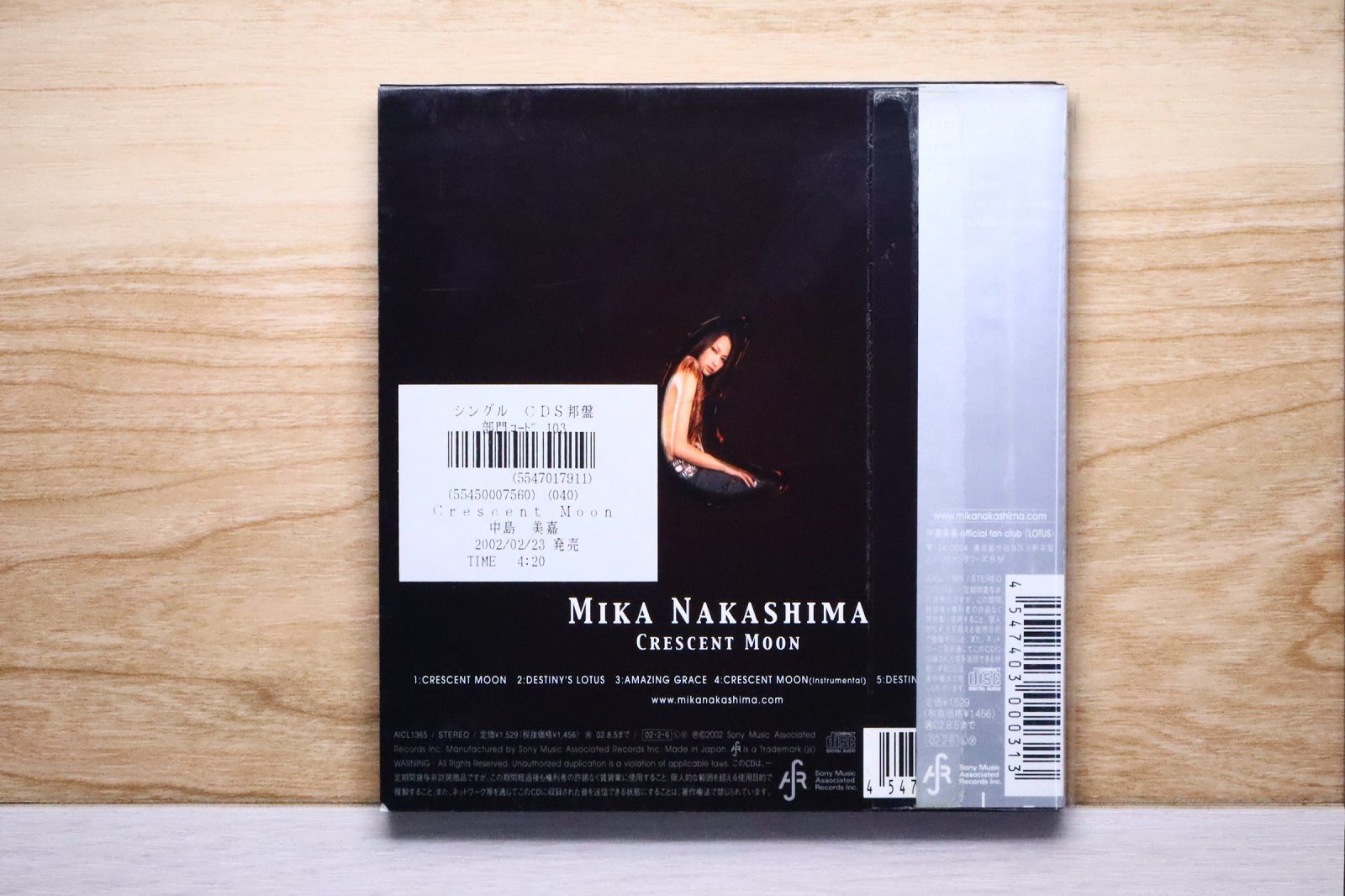 国内盤CD☆中島美嘉/Mika Nakashima□ CRESCENT MOON 【AICL1365