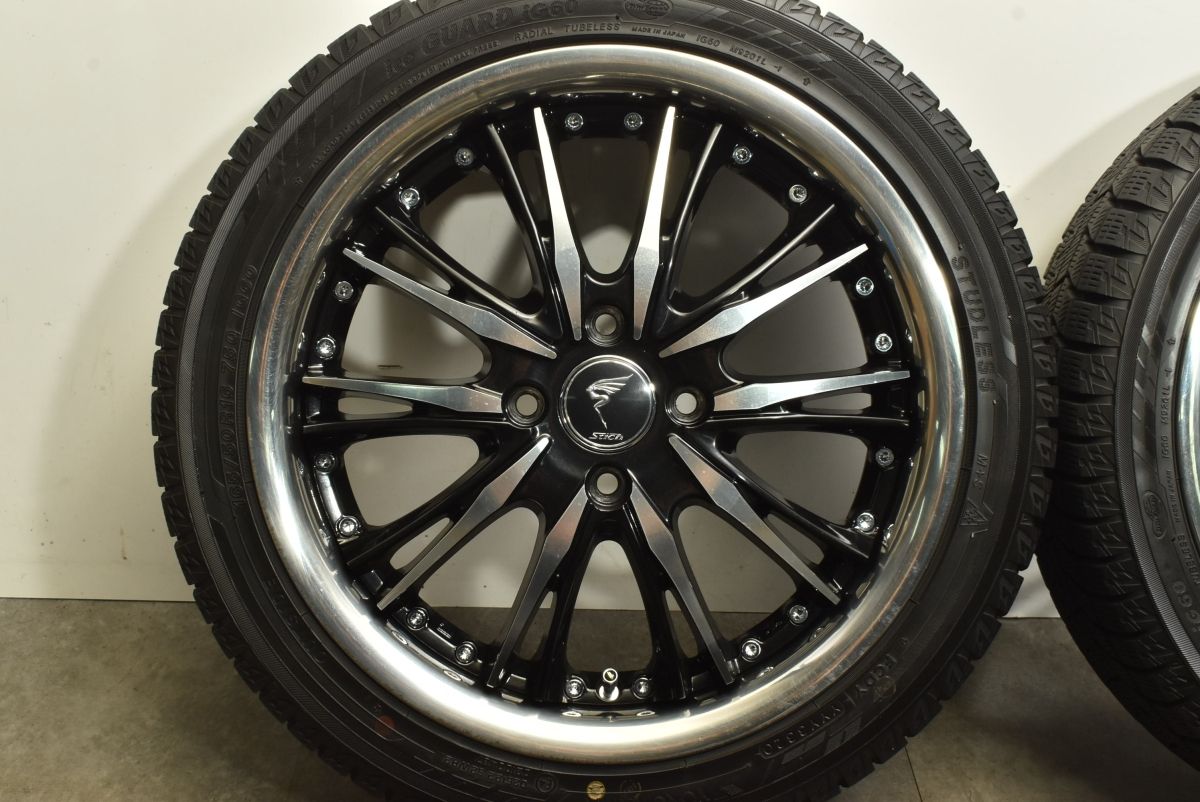 新品 タント アルト ワゴンR 165/45R16 TOYO トランパス LuK レジーナ 16インチ 5.5J +49 4/100 サマータイヤ ホイール 4本SET 限定一台 訳あり 取付ナット付 新品 深リム 16インチ タイヤホイール