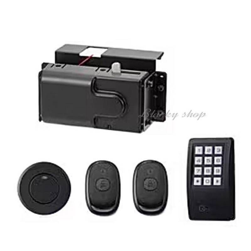 2個 5点セット ♥品 セリュール アミュレット らくらく電子錠 後付け オートロック ドア厚 30-40㎜ 防犯 日本製 SERRURE AMULET