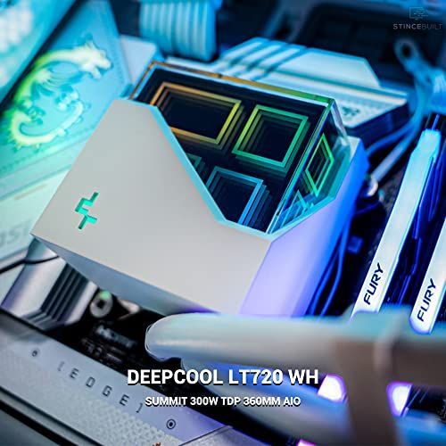 LT720 WH DeepCool LT720 WH 液体クーラー 360mm 第 4 世代デュアル