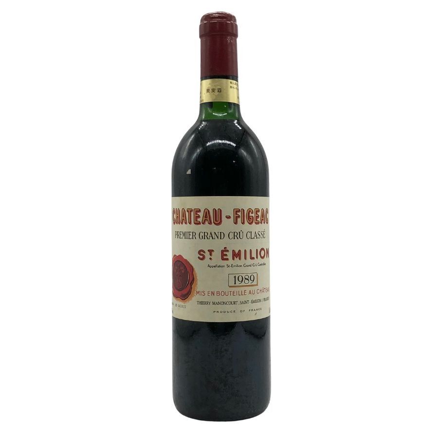 シャトー フィジャック サンテミリオン 1989 750ml 13% K