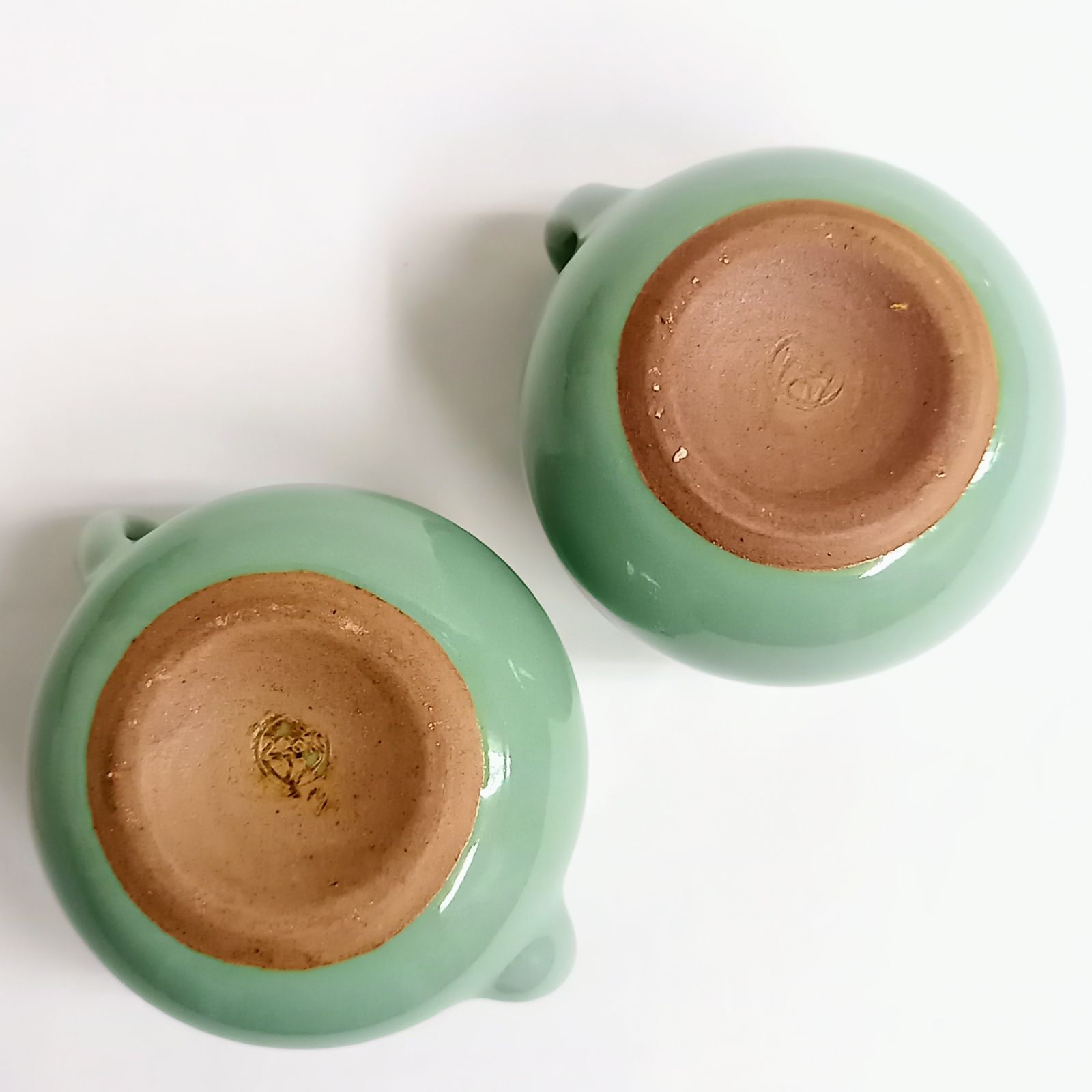 一閑張四滴茶器　淡々斎　共箱　MA570 茶道具】 四滴茶入 瀬戸釉 *宇田佐平*