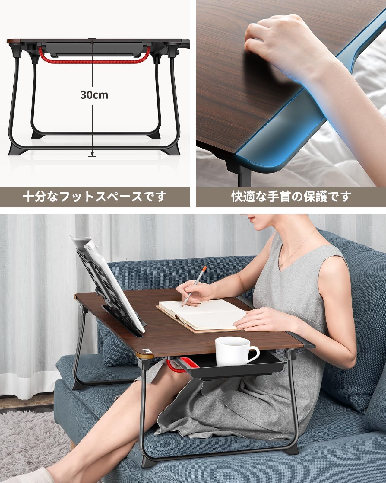 軽量 PCパソコンテーブル