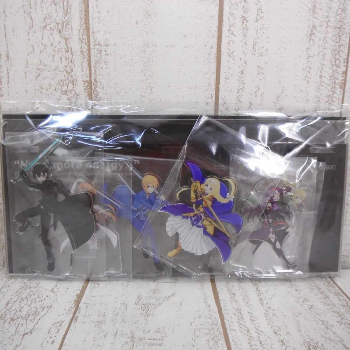 非売品 SAO × サムライ エナジー アクスタ ジオラマスタンド 限定品