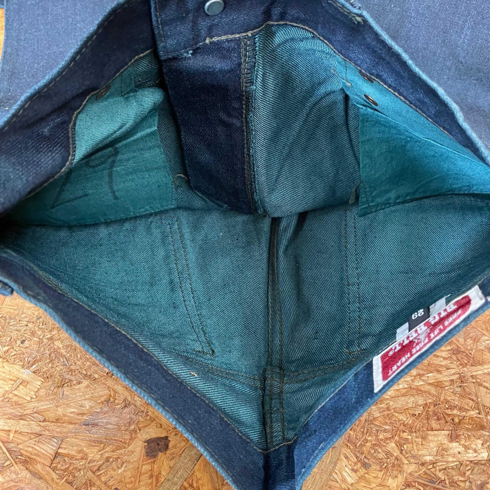 日本製 デッドストック BIG BELL DIFFERENT JEANS ブーツカット W29 