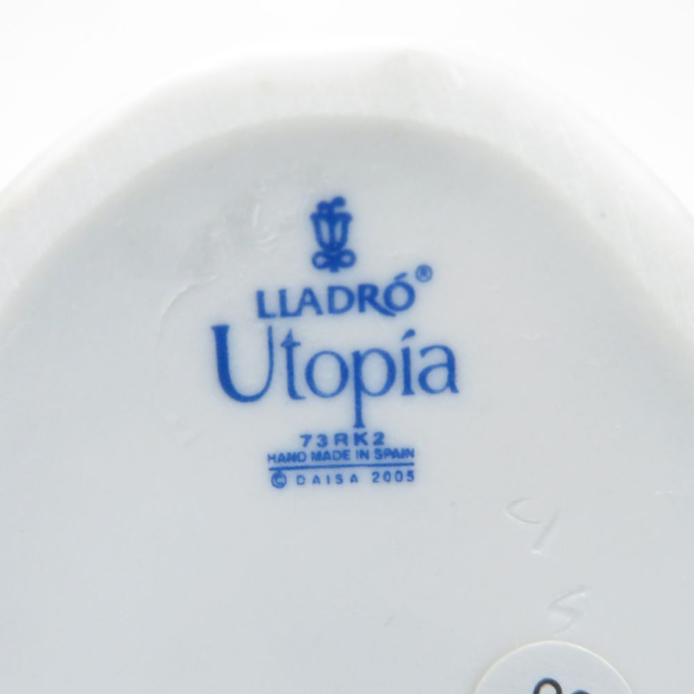 美品 LLADRO リヤドロ Utopia 8246 「花の小径」 フィギュリン 1点