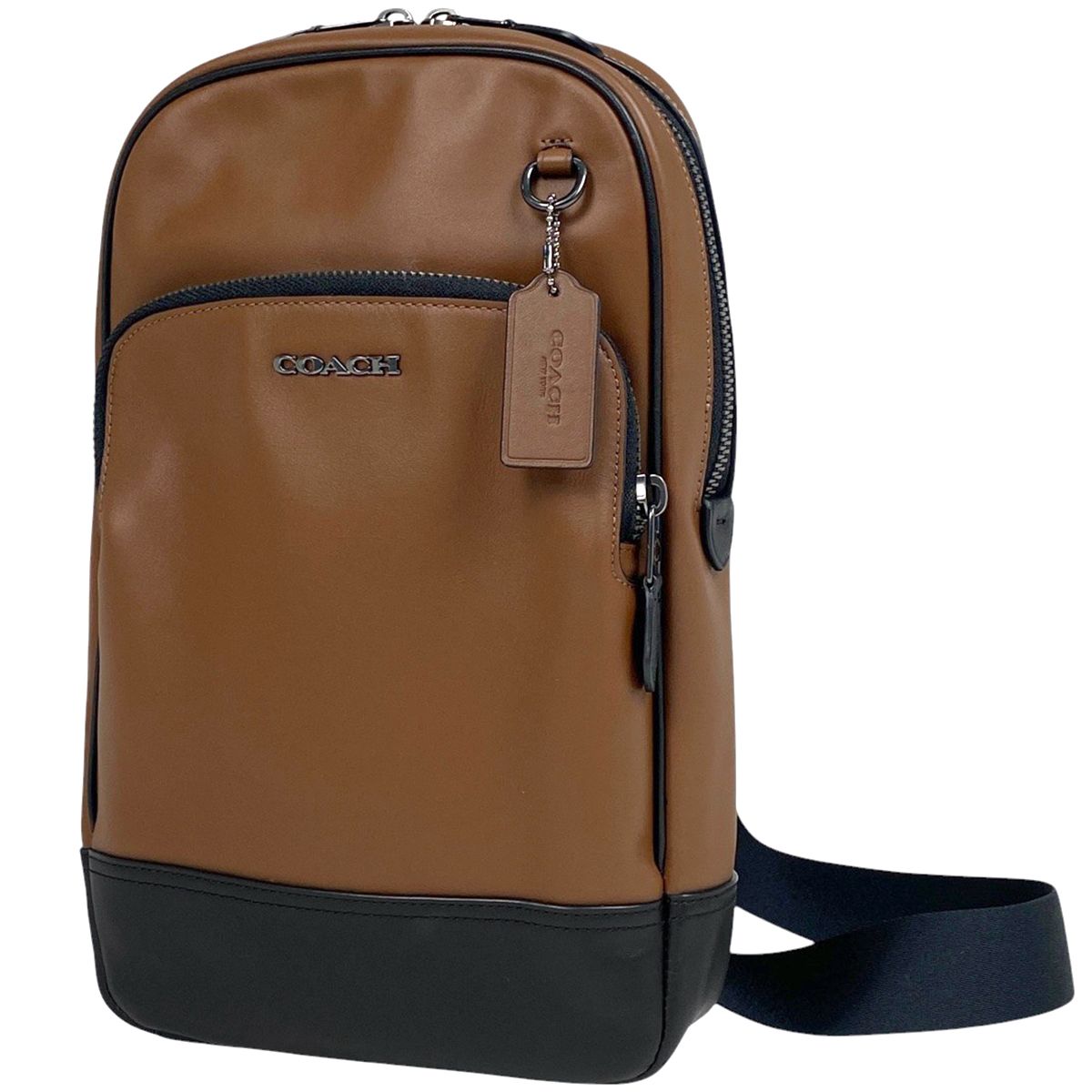 最終値下げ‼️COACH✖️Disney レザー　ボディバッグ グレゴリー Disney×COACH ボディバッグ ディズニー バッグ サイズ